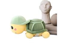 Generisch Tortue en peluche - Tortue de mer avec figurine décorative comme compagnon de voyage pour chambre d'enfant avec motif plage
