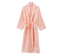 Generisch Toutes les quatre saisons Peignoir de bain ruche allongé Chemise de nuit Vêtements de maison Couple Hôtel, Orange, M