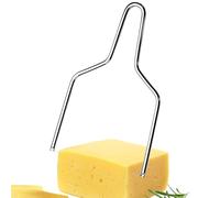 Generisch Trancheuse à fromage portable, ergonomique, coupe-beurre - Coupe-fromage manuel en acier inoxydable pour la cuisine, les œufs, le, les gâteaux, la maison