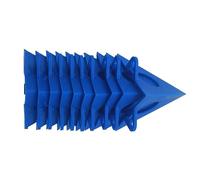 Generisch Triangle de peinture - 6 x 6 x 5 cm - Pyramide debout - Support de peintre - Risers de porte d'armoire réutilisables - 40 appareils ménagers portables, projets d'art pour œuvres d'art