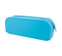 Generisch Trousse à crayons en silicone - Fermeture éclair souple et flexible - Porte-stylo - Sac de papeterie portable - Multi-usage - Organisateur de citoyens pour l'école, le bureau, les voyages et