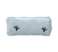 Generisch Trousse à crayons pour étudiants | Trousse à crayons avec grande capacité - Fermeture éclair - Sac d'école secondaire - Boîte de papeterie pour gomme, dirigeant, marqueur, bleu, Voir