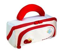 Generisch Trousse à crayons pour fille avec 9 compartiments, grand volume et souple, rouge, Voir description, Voir description
