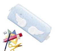 Generisch Trousse à crayons pour - Grande capacité - Wing Star | Trousse Kawaii pour étudiants, enfants, école, travail, maternelle, maison, extérieur