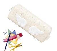 Generisch Trousse scolaire Wing Star avec beaucoup d'espace de rangement | Trousse Kawaii pour étudiants, enfants, école, travail, maternelle, maison, extérieur