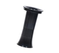 Generisch Tube de raccordement pour armoire audio, ABS, noir, 72 x 147 mm | Tunnel de port ABS pour l'installation de la boîte de renouvellement, travaux d'atelier pour rafraîchir le boîtier, projet