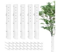 Generisch Tubes d'arbre, 5 pièces ventilées pour avec serre-câbles amovibles, protection des jeunes arbres - Jardin, usine de fruits, école de plantation, serre, ferme