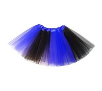 Generisch TüTü - Jupe en tulle pour femme - Costume d'arc-en-ciel - Costume de carnaval des années 50 et 80 - Pour fête, ballet, danse - Jupe en tulle multicolore - Pour adulte et adolescent