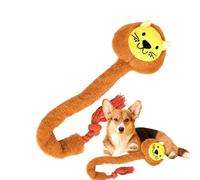 Generisch Tug of War Jouet pour chien en peluche pour grands breeds, coutures renforcées avec couineur intégré et poignées à double prise pour jouer au gras et au cour