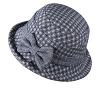 Generisch Un million de baisers comme moi un chapeau de pêche melon millionnaire avec porte-cigarette, gris foncé, M