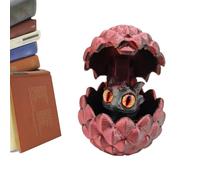 Generisch Uova Drago 3D Stampate - Colorata Bambini, Giocattolo Fantasia, Ornamento Scrivania Antistress, Decorazione per Natale e Pasqua