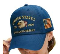 Generisch US 250e Casquette Anniversaire - Casquette commémorative réglable pour le 250e anniversaire de l'infanterie marine américaine, Accessoires pour hommes, pour fête d'anniversaire Randonnée