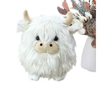 Generisch Vache Doudou, 20 cm, Mignonne et Douillette, Jouet en Peluche, pour et Adultes, comme décoration pour la Maison, la Chambre d'enfant, Le canapé, Les étagères et la Chambre à Coucher