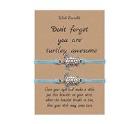 Generisch Valentin Message Bracelet Mm Bijoux Charme Poignet Bracelet Filles Accessoires Cadeaux De Vacances Mamie Bracelet Bracelet Argent Choix Bijoux (Dark Blue, One Size)