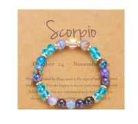 Generisch Valentin Mm De Mm Messages Bijoux Bracelets Gemstone En Bracelet Bracelet Cadeau Empilable Anneaux (A, One Size)