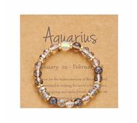 Generisch Valentin Mm De Mm Messages Bijoux Bracelets Gemstone En Bracelet Bracelet Cadeau Empilable Anneaux (H, One Size)