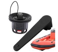 Generisch Valve d'air Bouchon de gonflage hermétique pour bateau | Accessoire de pagaie robuste pour canoë, bateau gonflable, camping, excursion, activités avec double joint mécanique et