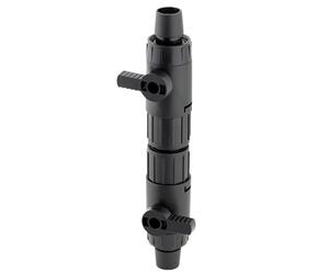 Generisch Valve d'aquarium | ABS, 67-84 g, 18 x 13 x 3 cm | Raccord rapide avec régulateur de débit | Pour tuyaux de 12 mm à 16 mm, adaptateur de tuyau d'eau, accessoires de filtre