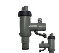 Generisch Vannes de piston pour piscine hors sol et piscines - Adaptateur d'arrêt de piston pour charges - Raccords de piscine hors sol - Pour la régulation de l'eau dans la maison et