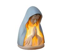 Generisch Veilleuse Maria - Lampe de dédiction à LED Madonna - Accessoire de maison - Décoration pour couloir, salle de prière, salon, cuisine, salle de lecture, chambre d'enfant
