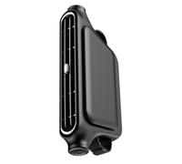 Generisch Ventilador Para Asiento Trasero Bebé Mirando Hacia Atrás, 3 Velocidades Ventilador Coche Trasero | Suministros Automoción Uso Interior Exterior Camping Viaje | Parte Auxiliar Automotriz AC