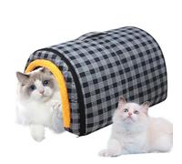 Generisch Vérifiez si les chatons - cabriolet imperméable - chenil interne | Lit doux pour animaux de compagnie de petite taille moyenne et confortable meubles pour dormir pour dormir pour les