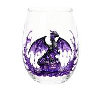 Generisch Verre à vin 400 ml Halloween sans pied avec impression 2D