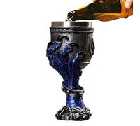 Generisch Verre à vin gothique avec griffe de dragon de style gothique, aspect vieilli - Récipient ergonomique pour vin, cocktails, whisky