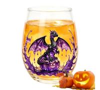 Generisch Verre à vin - Verre d'Halloween sans pied pour fête