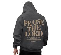 Generisch Veste à Capuche Homme Sweat à Capuche Manches Longues Décontracté avec Design Imprimé pour Quotidien Extérieure Randonnée Hiver Confortable Tissu Doux Aujourd'hui, gris foncé, L