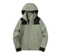 Generisch Veste de pluie pour femme - Veste de pluie légère - Veste softshell respirante - Veste de cyclisme imperméable et respirante - Veste fonctionnelle - Grandes tailles - T-shirt à manches