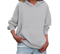 Generisch Veste demi-saison pour femme - Grandes tailles - Veste polaire pour femme - Avec capuche - Hilfiger - Sweat à capuche - Pull décontracté - Élégant - Veste de course en coton - T-shirt à