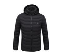 Generisch Veste d'hiver chauffante intelligente pour femme avec col montant - Anorak chauffant USB pour les jours froids