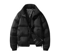 Generisch Veste d'hiver pour homme - Doudoune thermique - Doudoune chaude - Bicolore - Duffle coat baggy épais - Veste matelassée décontractée et chaude - Manteau d'hiver en duvet - Coupe-vent - Veste