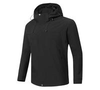 Generisch Veste d'hiver pour homme - Veste blouson pour l'alpinisme - Veste d'équitation d'extérieur multifonctionnelle, Noir , XS
