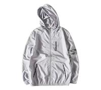 Generisch Veste légère pour homme avec protection, respirante et surdimensionnée, veste de loisirs d'été parfaite pour toutes les occasions, que ce soit décontracté au quotidien, pour le sport ou