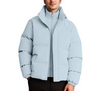 Generisch Veste matelassée épaisse d'hiver en deux pièces pour un look décontracté au quotidien. et isolée pour plus de confort et de style par temps froid., bleu, L