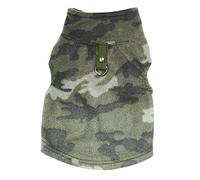 Generisch Vêtement d'hiver de qualité supérieure pour chien, avec doublure en polaire, cordons de serrage réglables pour une protection optimale contre le froid, liberté de mouvement (camouflage