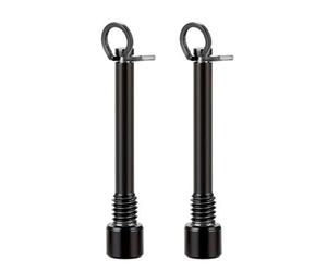 Generisch Vis d'étrier de frein à disque en de titane M4 - de vis sans tête TC4 et bagues de blocage - Axe de plaquettes de frein de vélo de montagne à haute résistance - Remplacement