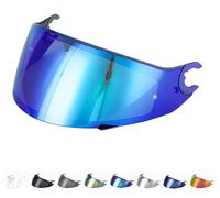 Generisch Visière compatible avec Shark Spartan - Skwal - Skwal 2 - D Skwal (pas de Spartan GT) (Bleu)