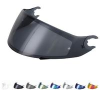 Generisch Visière compatible avec Shark Spartan - Skwal - Skwal 2 - D Skwal (pas de Spartan GT) (Noir)