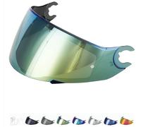 Generisch Visière compatible avec Shark Spartan - Skwal - Skwal 2 - D Skwal (pas de Spartan GT) (Or)