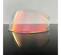 Generisch Visière de casque de moto compatible avec Shark EVO-ONE 2, pour EVO-ONE/EVO ES/EVO GT - Visière de rechange en polycarbonate résistant aux rayures, haute transmission de la lumière (rouge