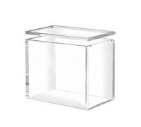 Generisch Vitrine transparente en acrylique - 7,87 pouces - Étui de protection - Magnétique - Protection UV - Organiseur pour cartes, parfum, loisirs, rēgal, musée, maison, chambre à coucher, salon