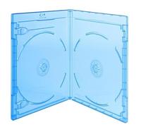 Generisch Viva Elite Lot de 100 boîtiers Blu-Ray pour 2 disques - 11 mm - Bleu