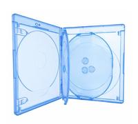 Generisch Viva Elite Lot de 28 boîtiers pour Blu-Ray 5 disques 15 mm Bleu