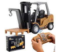 Generisch Voiture RC pour enfants, simulation de robot jouet sans fil, véhicule de construction télécommandé, pour fille, anniversaire, maternelle, jouet d'extérieur