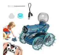 Generisch Voiture télécommandée Hobby - Véhicule RC pour terre et eau - Voiture télécommandée avec éclaboussures d'eau pour les courses sportives en plein air, le rock crawling et les compétitions de
