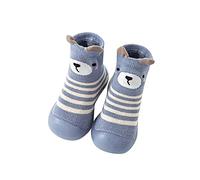 Generisch WarmThe Floor Chaussons antidérapants pour bébé, bleu clair, 20 EU