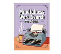 Generisch Word Search Books, Searching Game, 20,9 x 30,5 cm, jeu de puzzles, recherche de mots à plusieurs niveaux, livre d'activités avec 400 puzzles pour l'entraînement des cerveaux, la relaxation